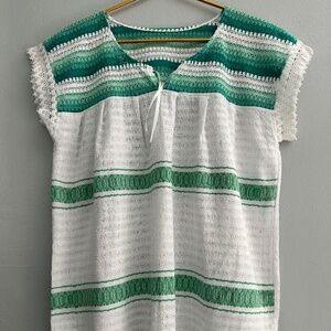 MACREMEX MEXICAN KNITTED BLOUSE